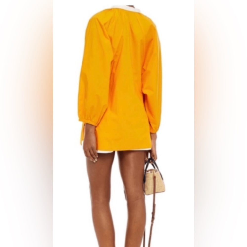 Tory Burch Vibrant Yellow Tunic Top - Picture 2 of 15